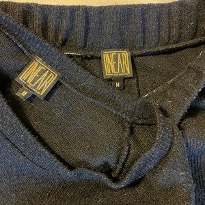 Sweater top and bottom coverup.